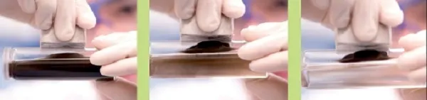 Fraunhofer Process of resource recovery with magnetic-particles.a