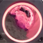 Microwave technology for continuous-flow high-temperature processes